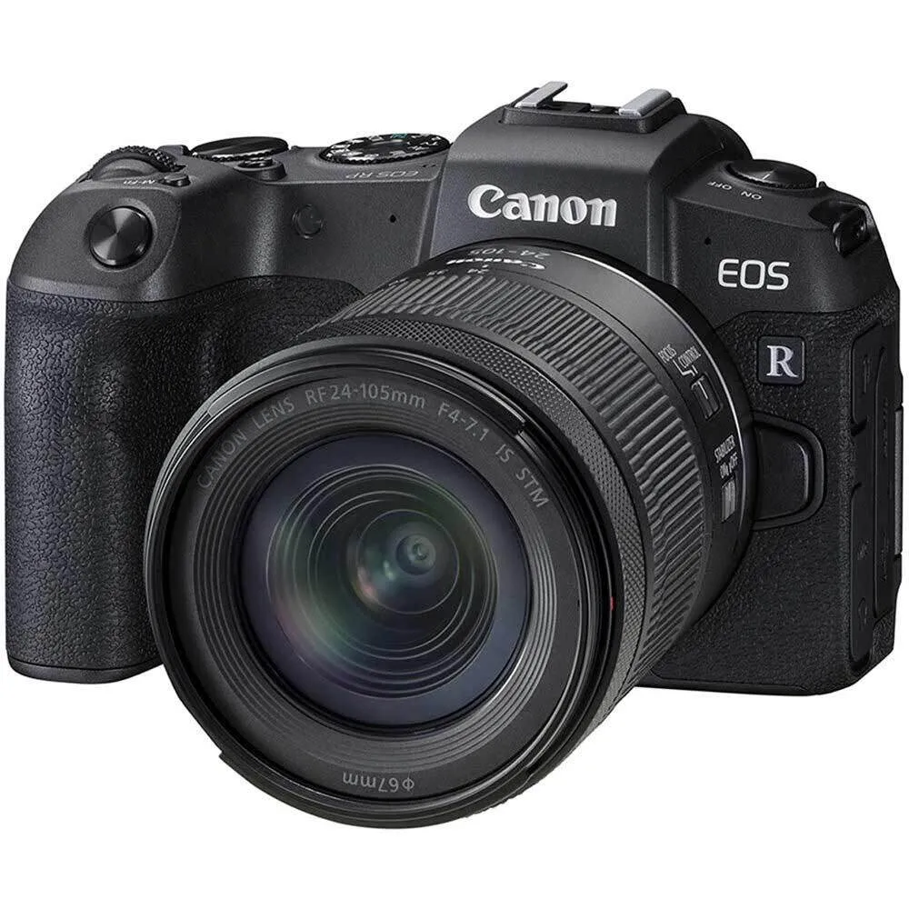 Canon EOS RP Full-Frame Mirrorless Camera, RF 24-105mm f/4-7.1 STM Lens & EF/RF Adapter