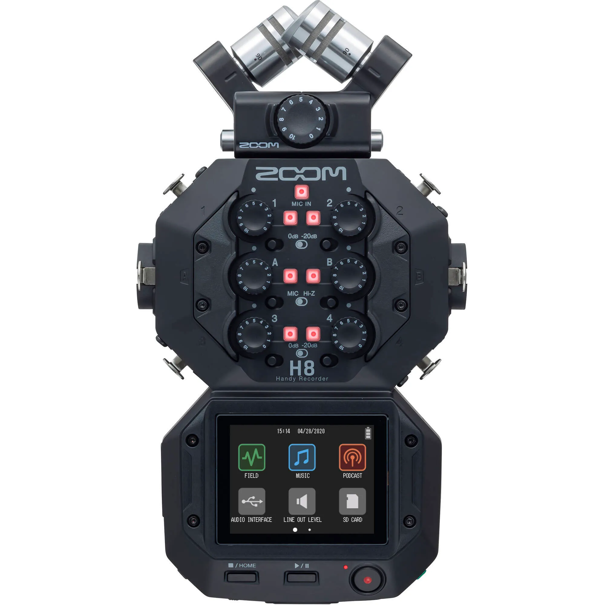 Zoom H8 Portable Digital Audio Recorder