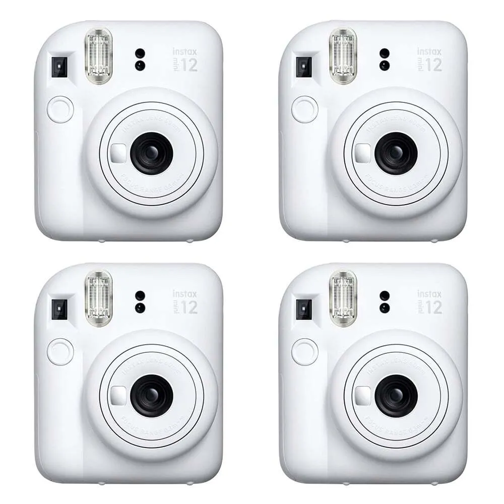 Fujifilm Instax Mini 12 Film Camera x4
