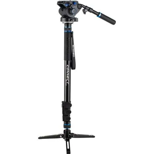 Benro MCT48AF Aluminium Video Monopod + S6 Video Head
