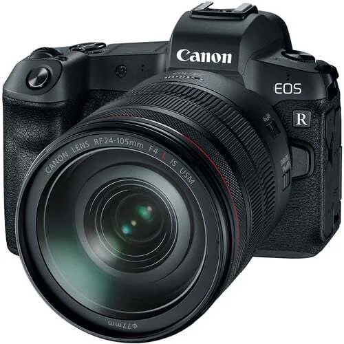 Canon EOS R Full-Frame Mirrorless Camera, RF 24-105mm Lens & EF/RF Adapter