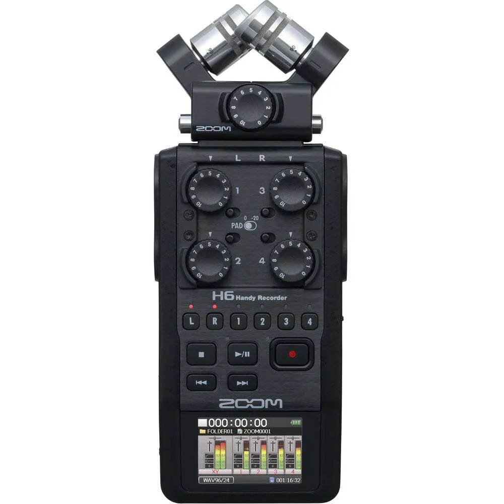 Zoom H6 Portable Digital Audio Recorder