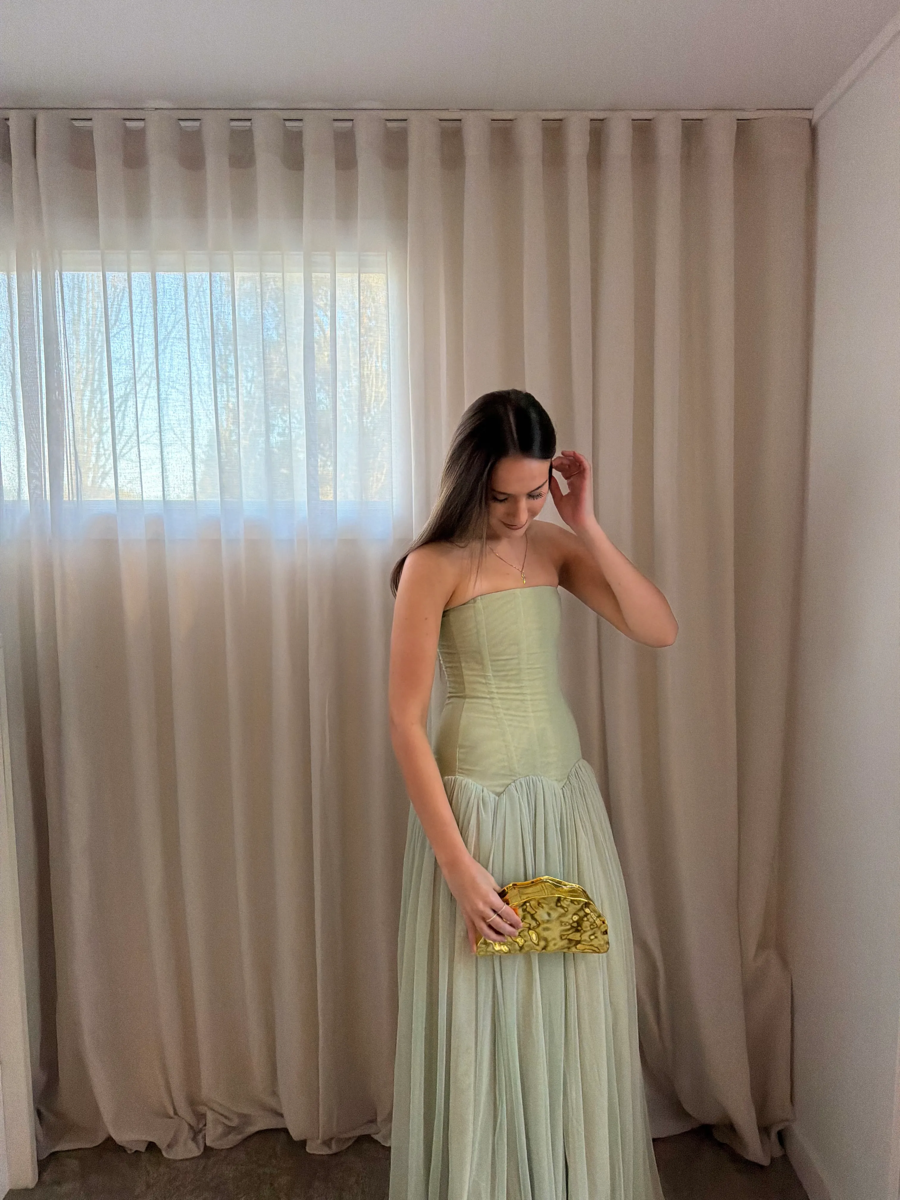 White Fox - Magic Muse Gown - Green