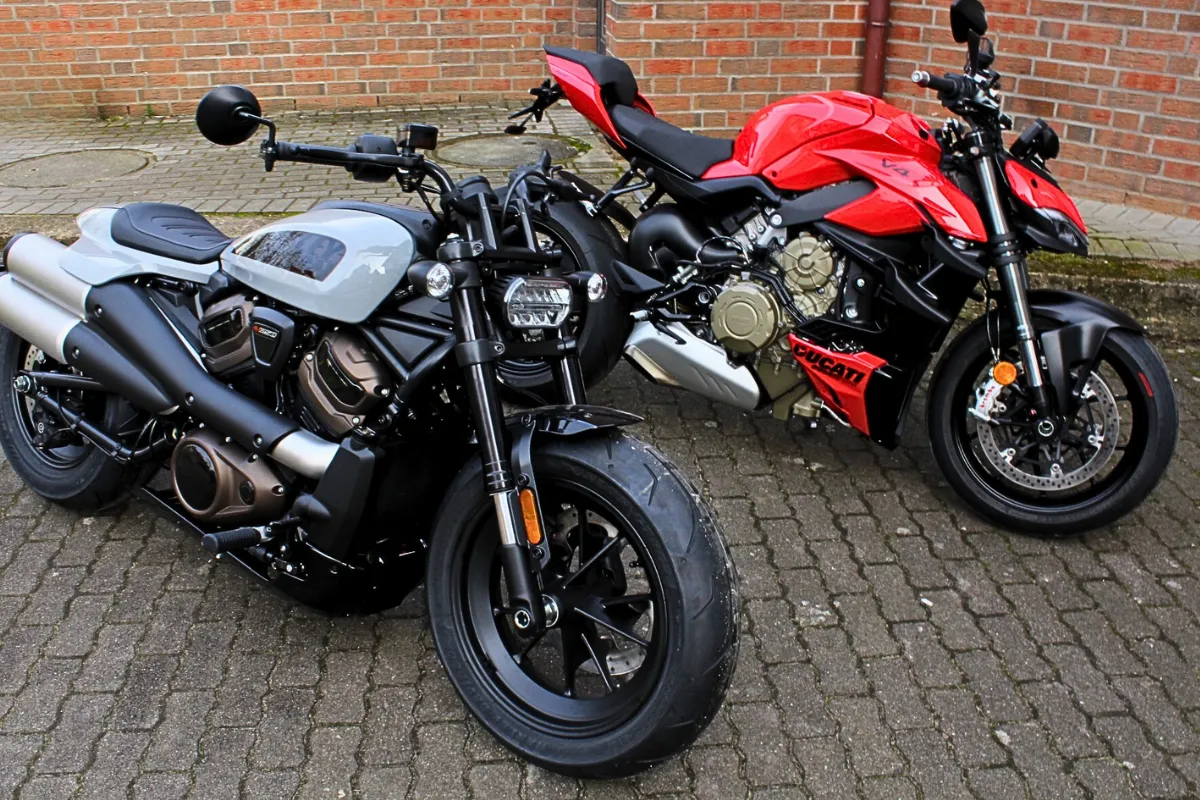 Italienische Romanze - Harley und Ducati im Doppelpack