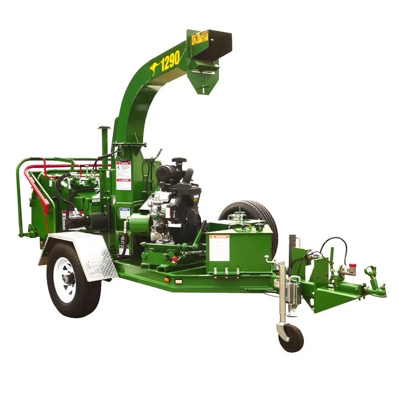 Trailer Mounted Wood Chippers