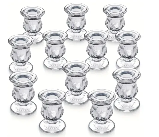 Glass Candle Holders for Candlestick