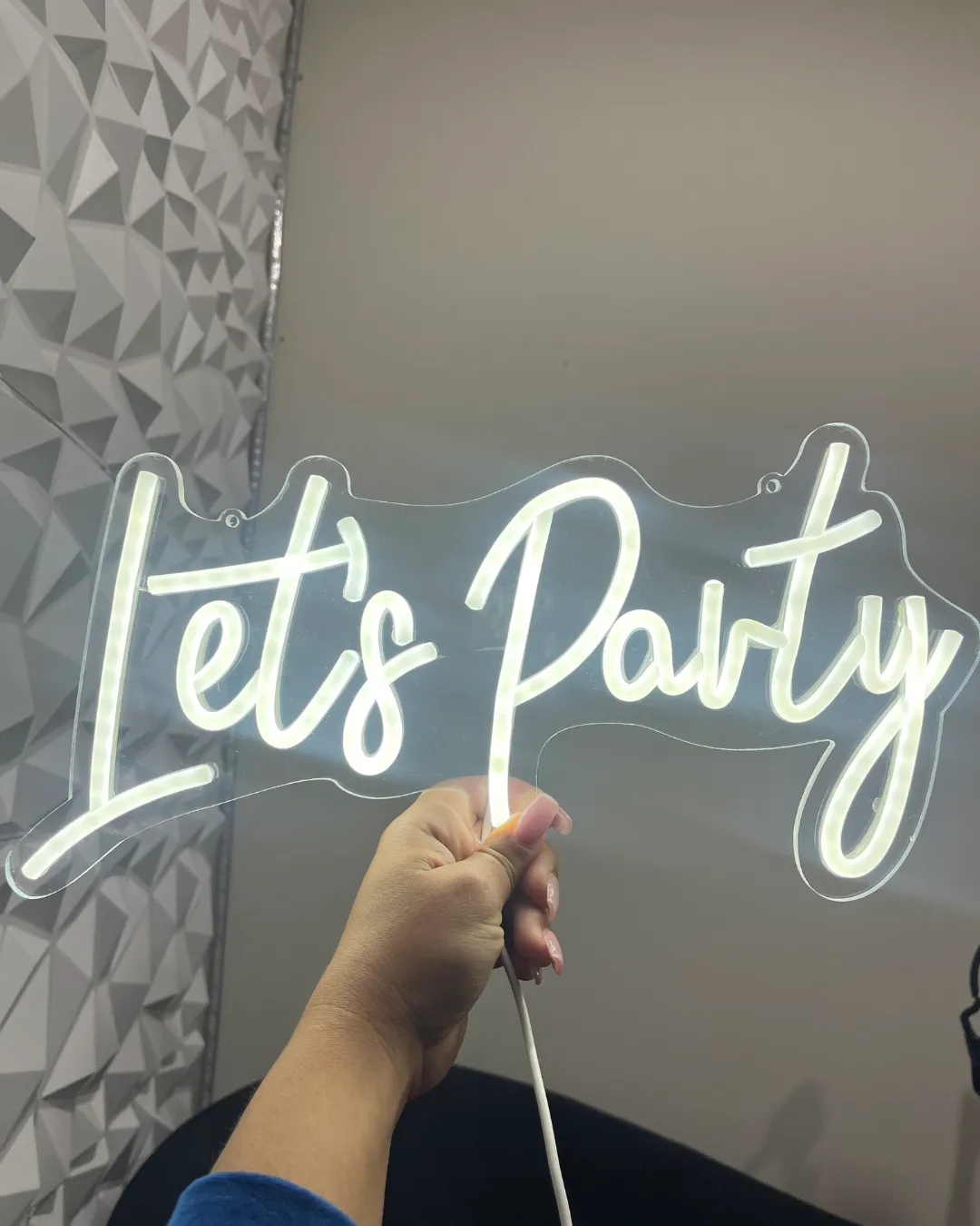 Led Light Let's Party