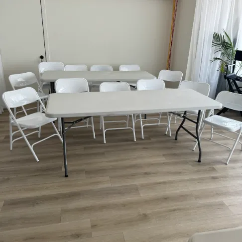 Rectangular Tables 6ftx2ft