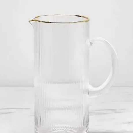 Stokes Verre Glass pitcher