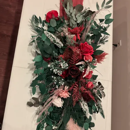 Boho center piece or arch hanger