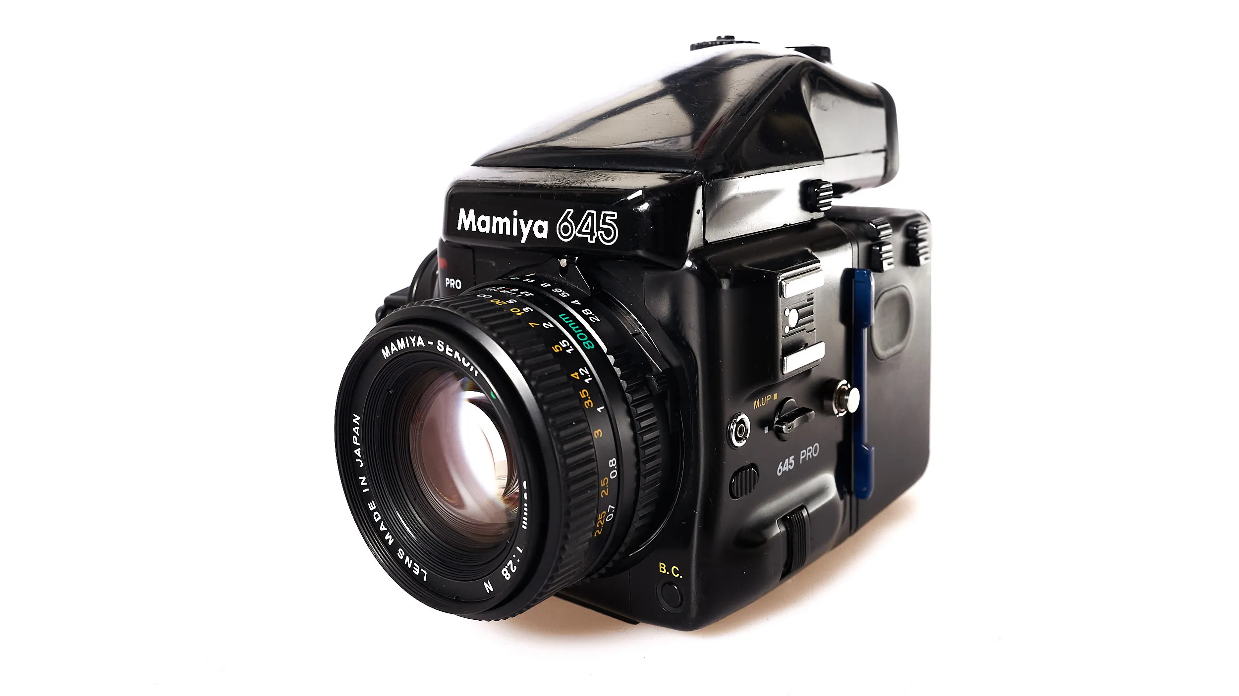 Mamiya 645 Medium Format Camera System with 80mm Lens 