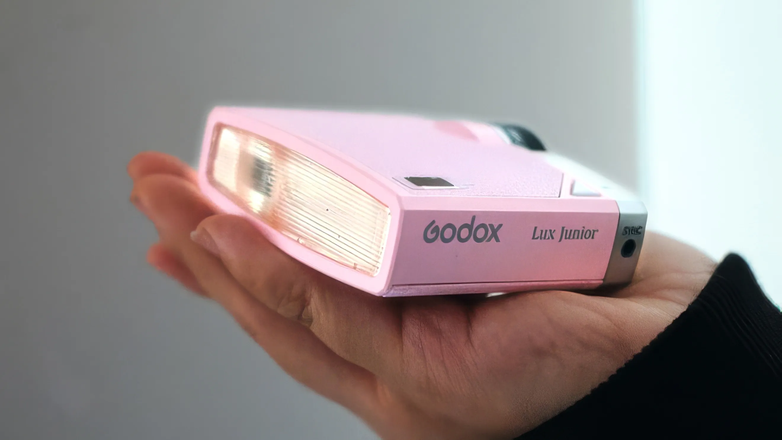 Godox Lux Jr Pink On Camera Flash