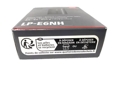 Canon R5 Compatible Canon LP-E6NH Lithium-Ion Battery (7.2V, 2130mAh)