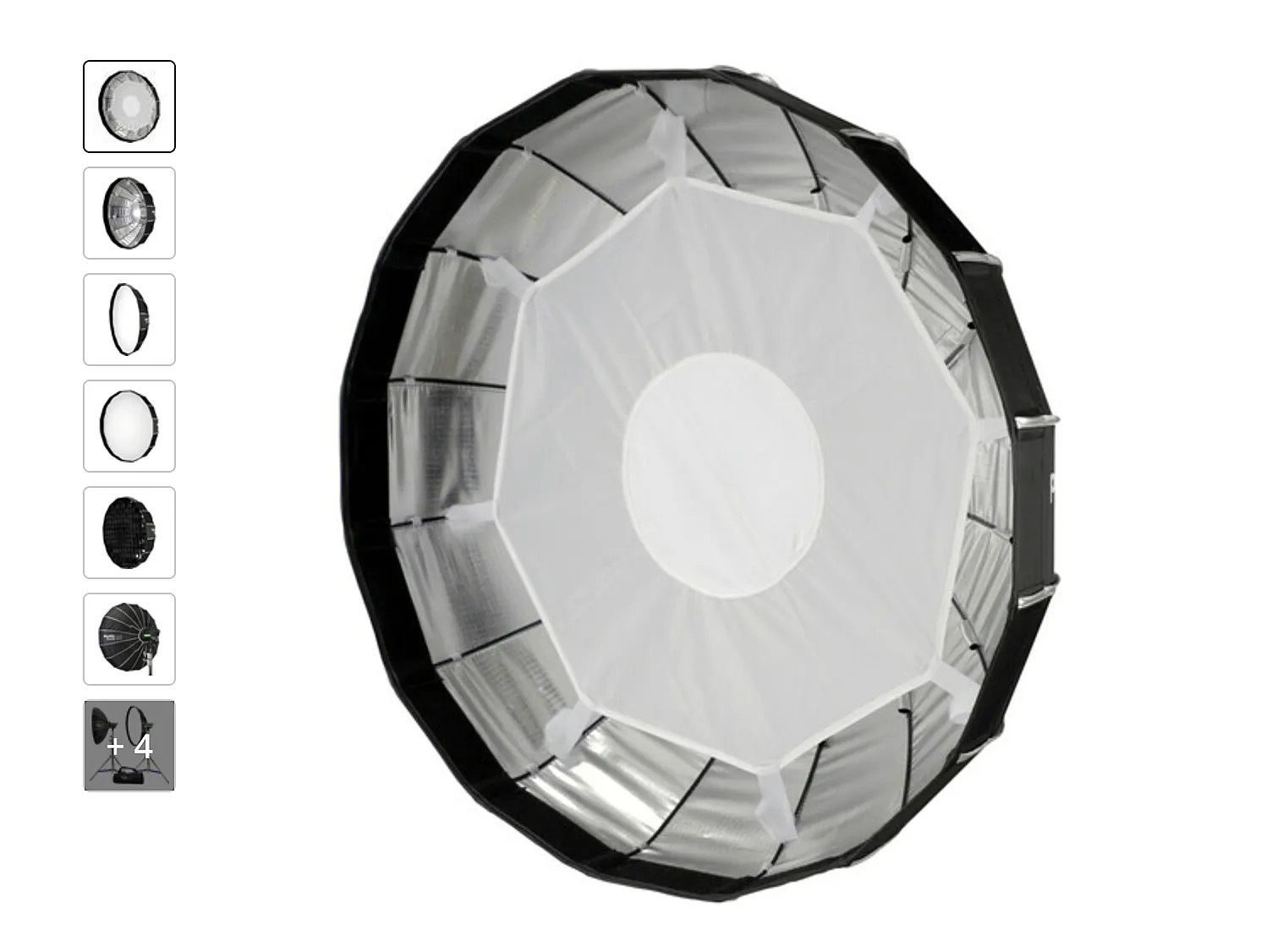 Phottix Rani II Folding Beauty Dish (Silver, 33")