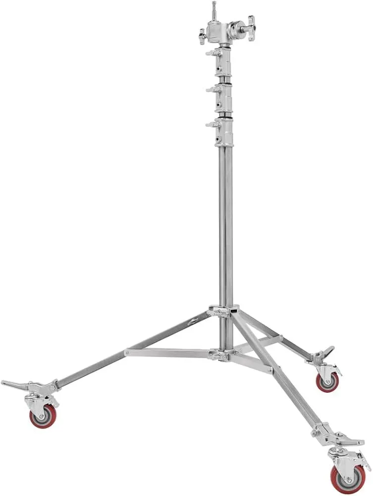 Flashpoint Junior 3-Section 12' Steel Wheeled Stand