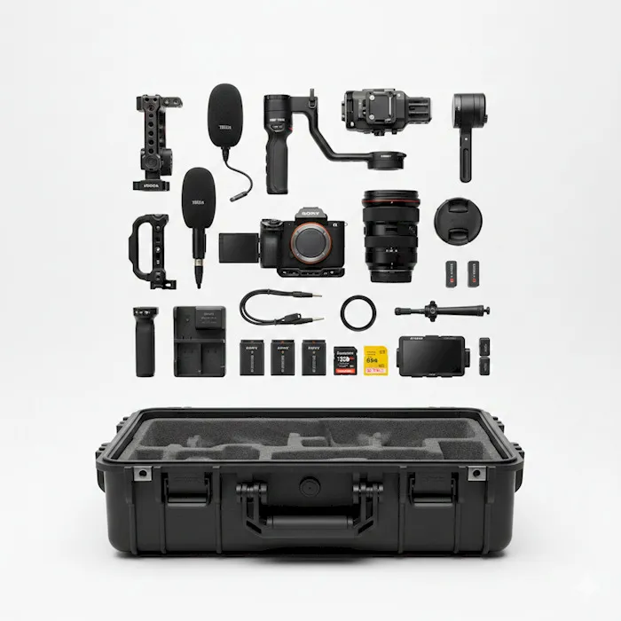 Sony FX3 Cinema Package – Pro Audio + Gimbal + Lenses | NYC