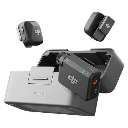 DJI Mic Mini 2.4GHz 2-Person Clip-On Digital Wireless Microphone System