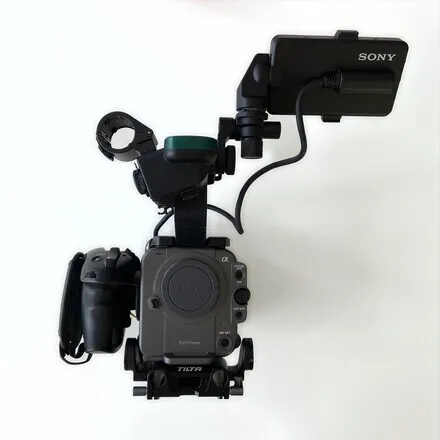 Sony FX6 Full-Frame Cinema Camera Kit w/ Case, Cage, Battery & Charger