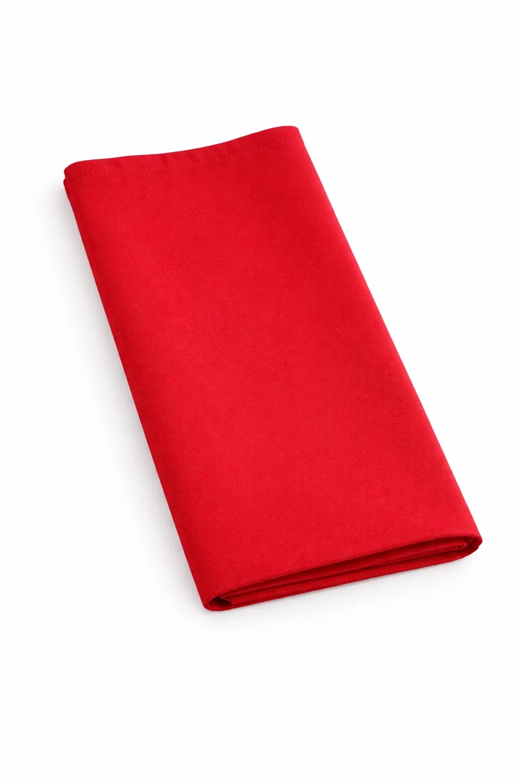 Baumwoll-Serviette rot, ca. 45 x 45 cm