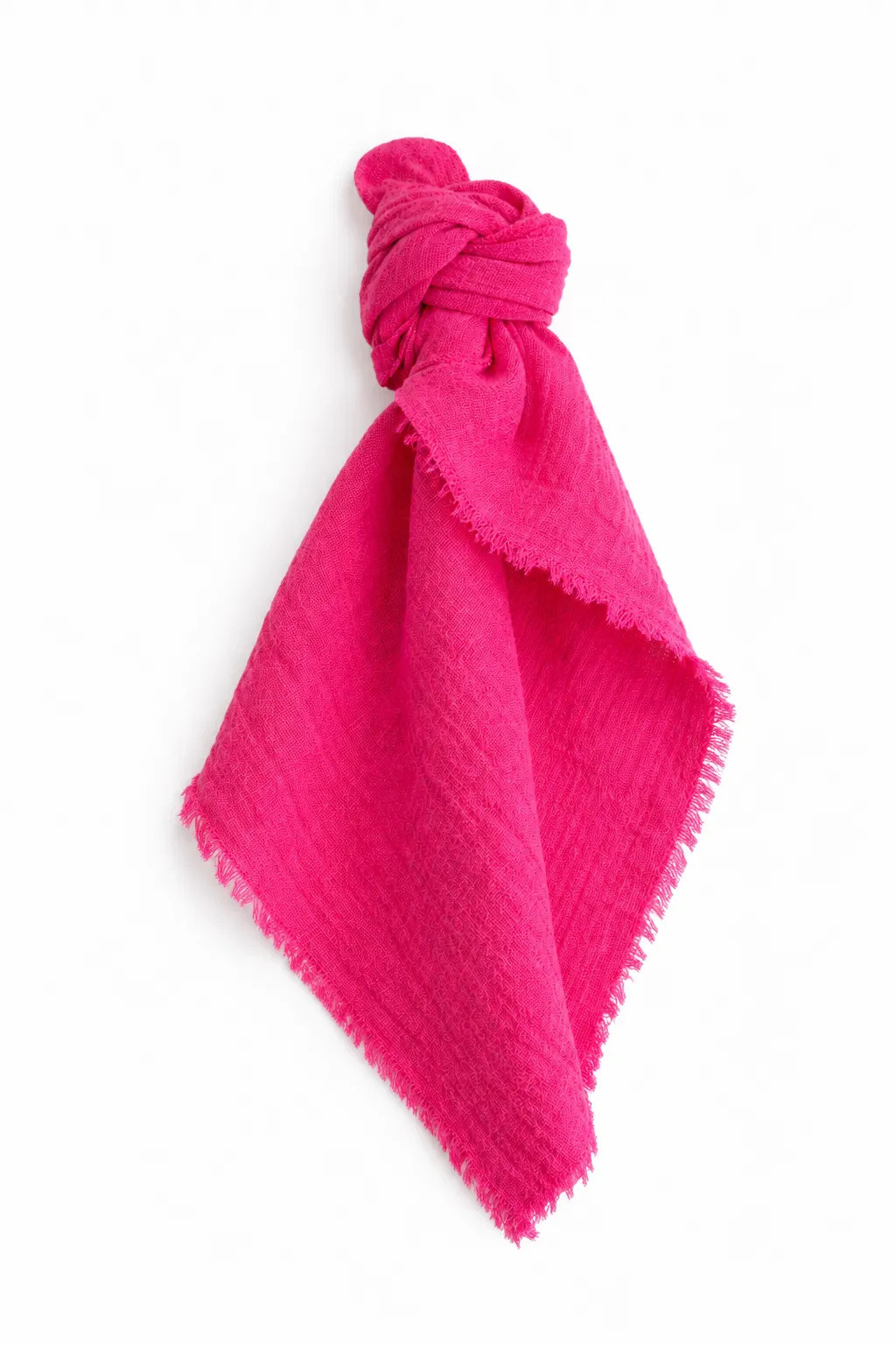 Musselin-Serviette pink, ca. 45 x 45 cm