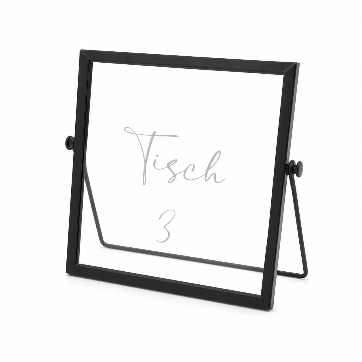 Tischnummer-Set Rahmen