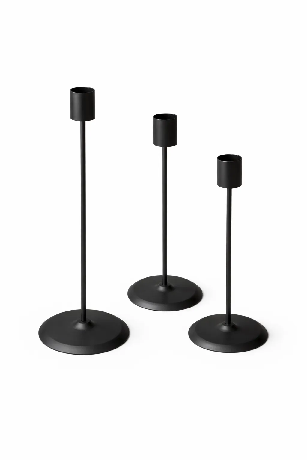 Kerzenständer schwarz