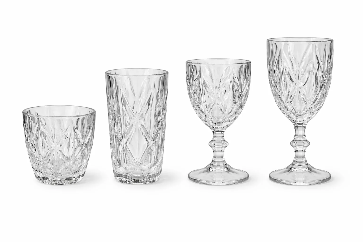 Wasserglas Kristall