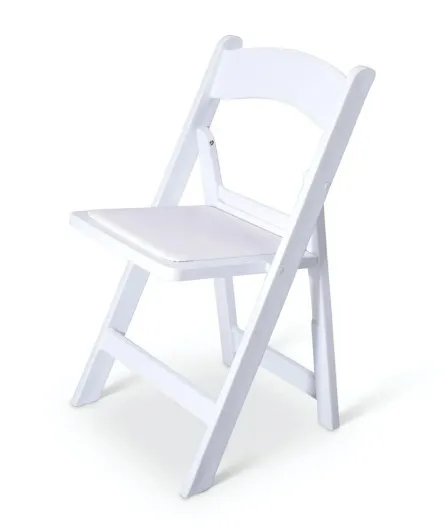 Wedding chair klapstoel wit