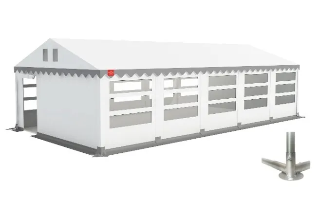 Partytent XXL 5x10M incl. Op&Afbouw