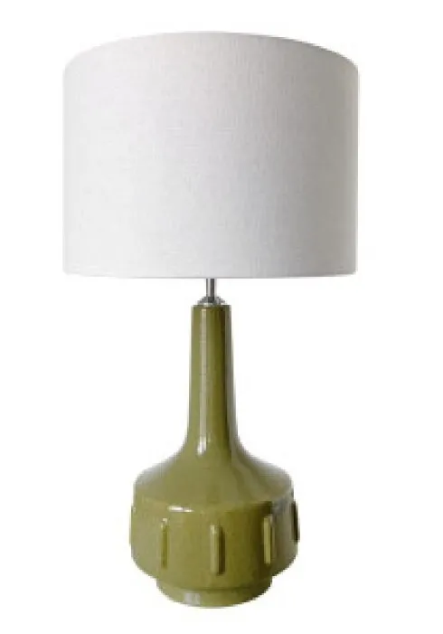 LP 0175 - Table Lamp - Rahma Ceramic in Olive Green