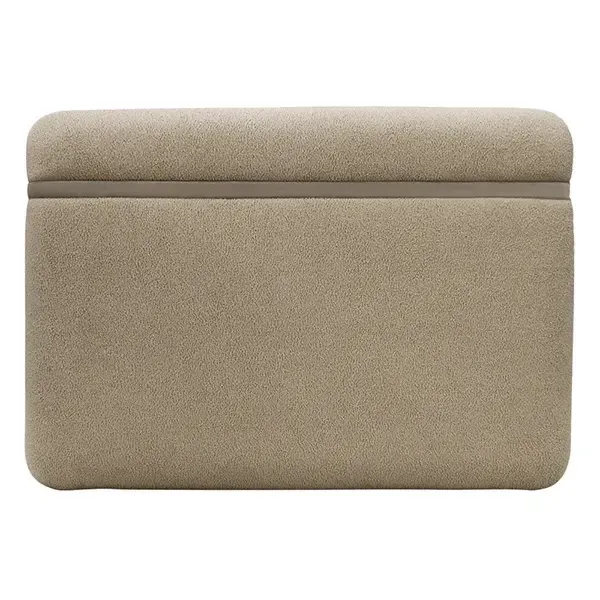BH 0063 - King Bedhead - Latte Shearling Curved