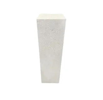 ACC 5003 - Large Textured White Square Plinth