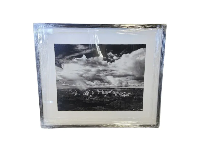 AW 4373A - Artwork - Medium - New Mexico Desert Landscape in Black Frame