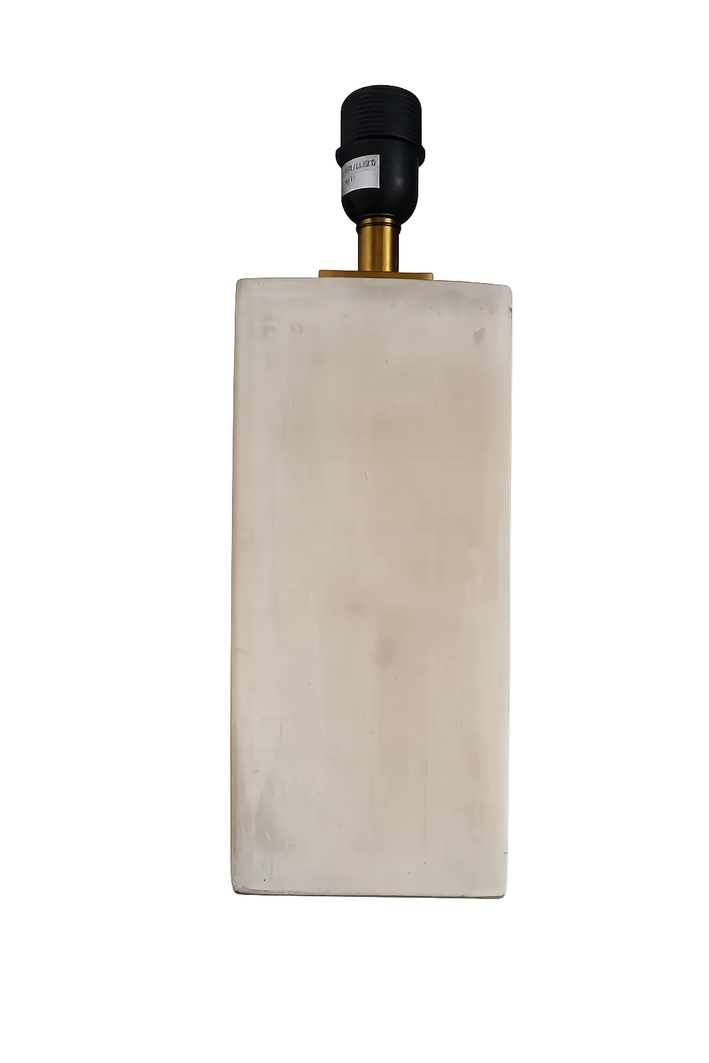 LP 0546 - Table Lamp - Concrete Base with Sand Drum Shade
