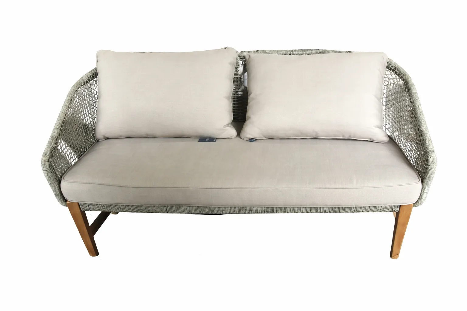 OD SF 7783 - 2 Seater Outdoor Grey Rope Sofa