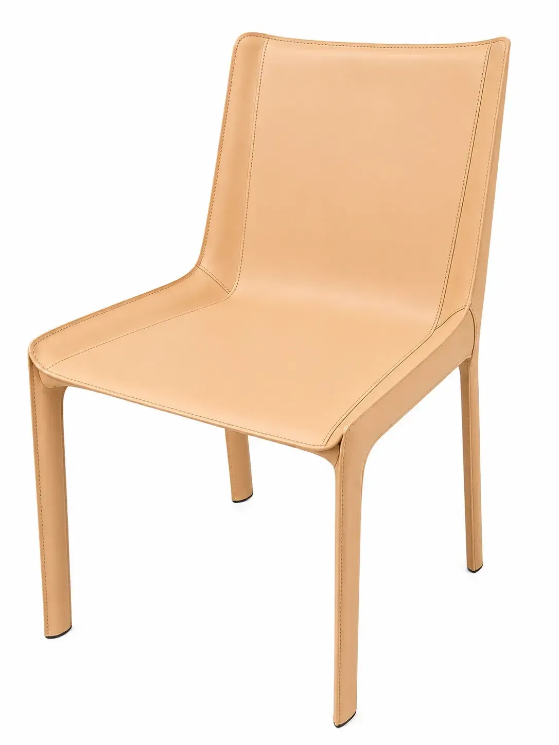 DC 4040 - Dining Chair - Tan Faux Leather