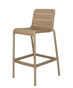 OD STL 0014 - Outdoor Bar Stool - Aura in Toffee