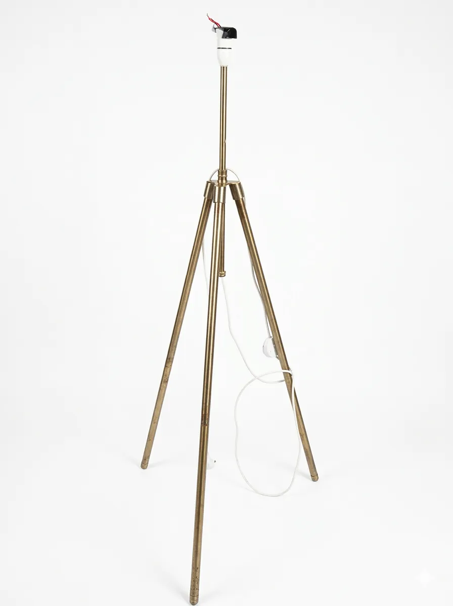 FL 7828 - Floor Lamp - Gold Tripod