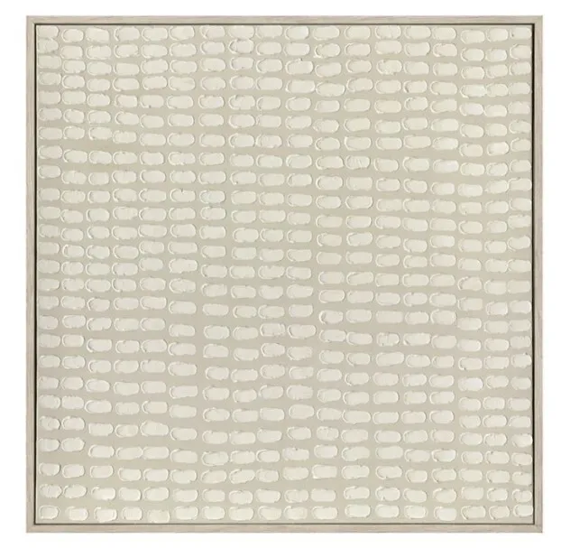 AW 0022 - Artwork - Large - Bangalow Framed Art in White Wash