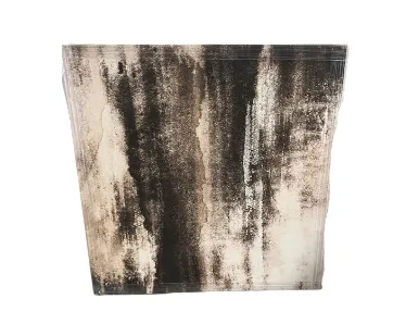 AW 1788 - Artwork - Large - Cream, Black and Brown Abstract Canvas No Frame