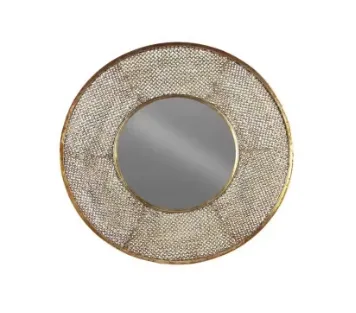 MIR 1967 - Mirror - Round Gold Metal