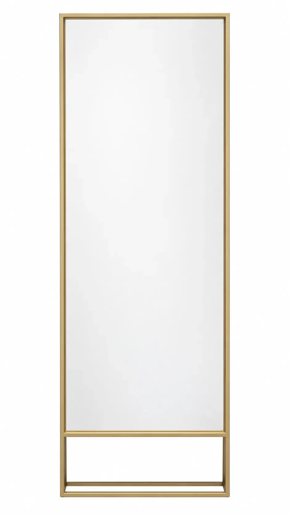 MIR 6954 - Mirror - Rectangular with Gold Frame