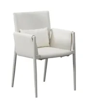 OD DC 0021 - Outdoor Dining Chair - White 
