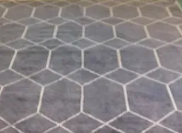 RG 0011 - Rug - Large - Cadrys Black Ivory Geometric (300cm x 250cm)