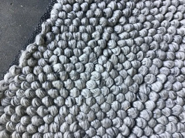 RG 8030 - Rug - Small - Silver/Grey Flat Weave (140cm x 185cm)