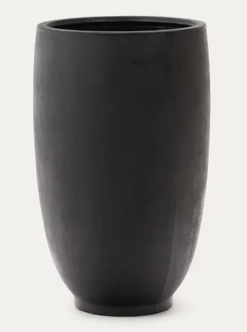 ACC 0001 - Plant Pot - Large - Aiguablava in Black Cement