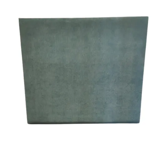 BH 7998 - Double Bedhead - Teal Fabric Plain