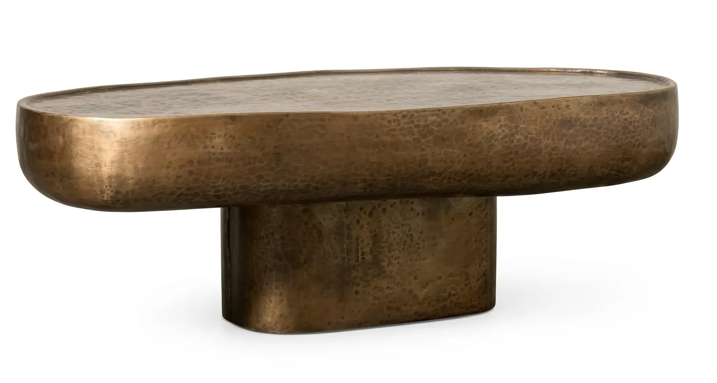 CT 0048 - Coffee Table - Antique Brass 