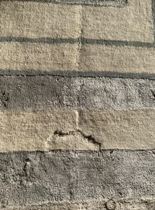RG 7880B - Rug - Extra Large - Grey/Silver Retro (Ripped Rug) (300cm x 400cm)