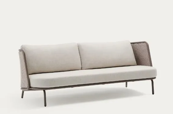 OD SF 0031 - Outdoor Sofa - 3 Seater - Sedalis in Taupe